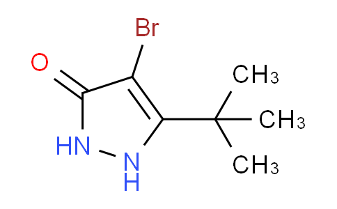 CAS No. 873837-19-5, 4-Bromo-5-(tert-butyl)-1H-pyrazol-3(2H)-one