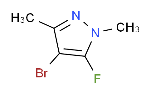 CAS No. 1392274-42-8, 4-Bromo-5-fluoro-1,3-dimethyl-1H-pyrazole