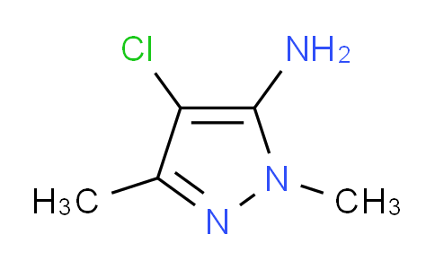 CAS No. 1006481-77-1, 4-Chloro-1,3-dimethyl-1H-pyrazol-5-amine