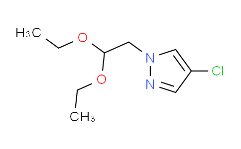 CAS No. 1006334-37-7, 4-Chloro-1-(2,2-diethoxyethyl)-1H-pyrazole