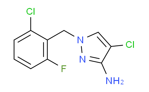CAS No. 895929-26-7, 4-Chloro-1-(2-chloro-6-fluorobenzyl)-1H-pyrazol-3-amine