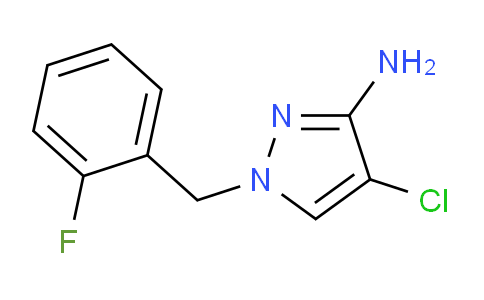 CAS No. 1001757-51-2, 4-Chloro-1-(2-fluorobenzyl)-1H-pyrazol-3-amine