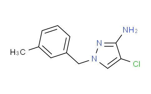 CAS No. 957006-05-2, 4-Chloro-1-(3-methylbenzyl)-1H-pyrazol-3-amine