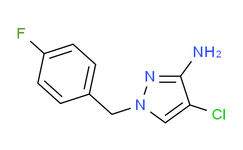 CAS No. 1001757-53-4, 4-Chloro-1-(4-fluorobenzyl)-1H-pyrazol-3-amine