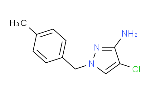 CAS No. 956373-24-3, 4-Chloro-1-(4-methylbenzyl)-1H-pyrazol-3-amine