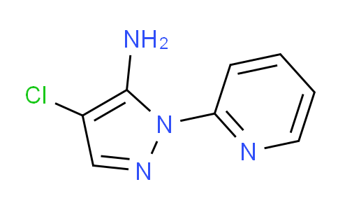 CAS No. 1506612-64-1, 4-Chloro-1-(pyridin-2-yl)-1H-pyrazol-5-amine