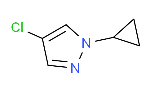 CAS No. 1204901-66-5, 4-Chloro-1-cyclopropyl-1H-pyrazole