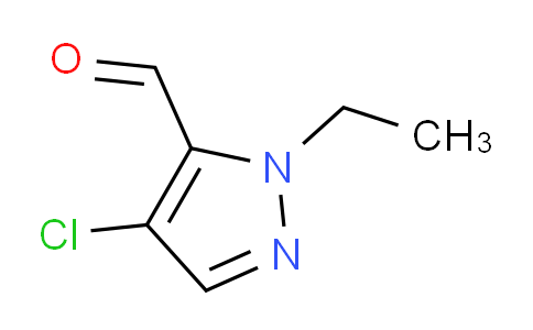 CAS No. 1005609-70-0, 4-Chloro-1-ethyl-1H-pyrazole-5-carbaldehyde