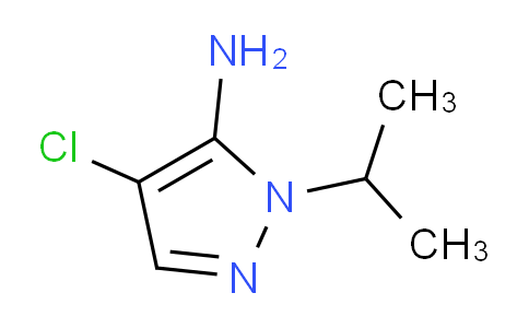 CAS No. 1245806-61-4, 4-Chloro-1-isopropyl-1H-pyrazol-5-amine