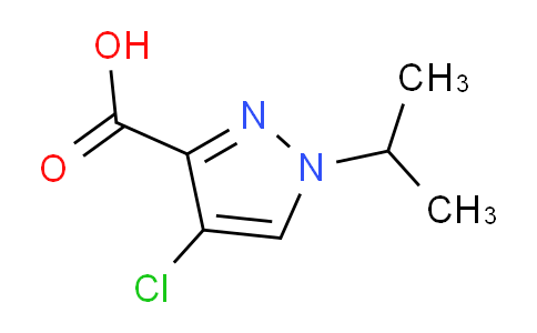 CAS No. 1006493-69-1, 4-Chloro-1-isopropyl-1H-pyrazole-3-carboxylic acid