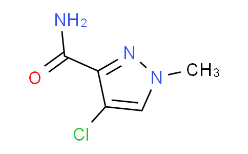 CAS No. 1429419-11-3, 4-Chloro-1-methyl-1H-pyrazole-3-carboxamide
