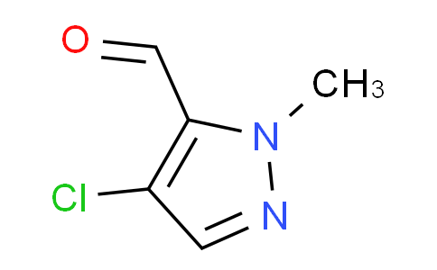 CAS No. 902837-61-0, 4-Chloro-1-methyl-1H-pyrazole-5-carbaldehyde