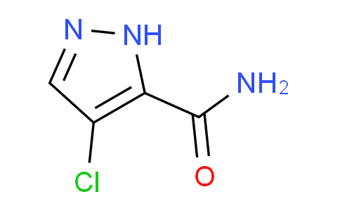 CAS No. 33064-37-8, 4-Chloro-1H-pyrazole-5-carboxamide