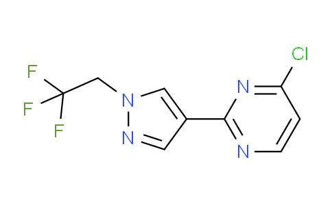 CAS No. 1365940-41-5, 4-Chloro-2-(1-(2,2,2-trifluoroethyl)-1H-pyrazol-4-yl)pyrimidine