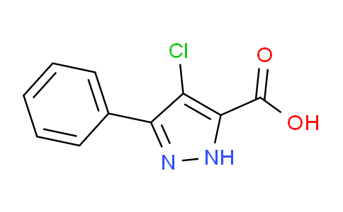 CAS No. 1106737-94-3, 4-Chloro-3-phenyl-1H-pyrazole-5-carboxylic acid