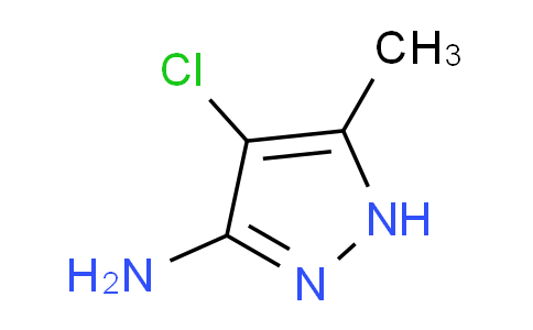 CAS No. 110580-44-4, 4-Chloro-5-methyl-1H-pyrazol-3-amine