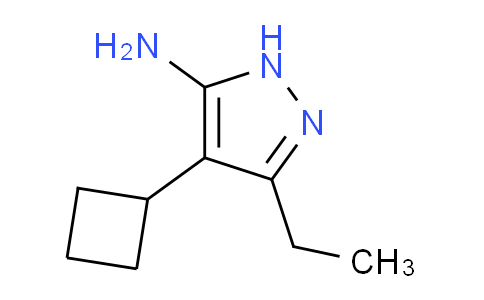 CAS No. 851114-48-2, 4-Cyclobutyl-3-ethyl-1H-pyrazol-5-amine
