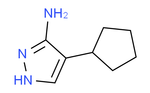 CAS No. 673475-75-7, 4-Cyclopentyl-1H-pyrazol-3-amine