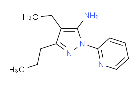 CAS No. 19541-68-5, 4-Ethyl-3-propyl-1-(pyridin-2-yl)-1H-pyrazol-5-amine