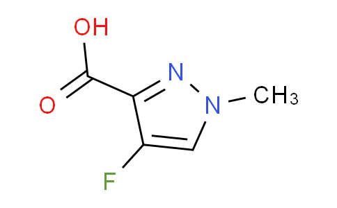 CAS No. 1198437-08-9, 4-Fluoro-1-methyl-1H-pyrazole-3-carboxylic acid