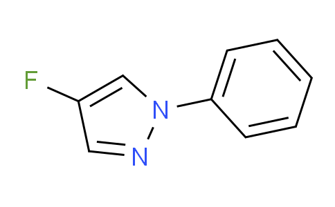 CAS No. 1049010-89-0, 4-Fluoro-1-phenyl-1H-pyrazole