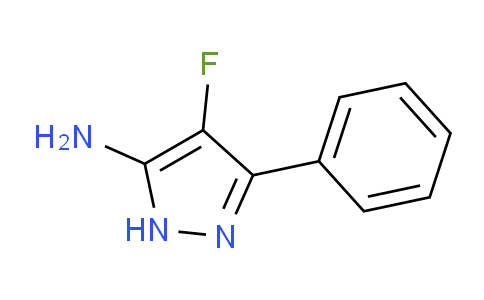 CAS No. 1246931-19-0, 4-Fluoro-3-phenyl-1H-pyrazol-5-amine