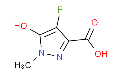 CAS No. 1707364-83-7, 4-Fluoro-5-hydroxy-1-methyl-1H-pyrazole-3-carboxylic acid