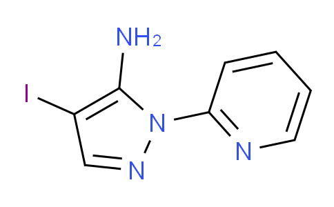 CAS No. 1521841-08-6, 4-Iodo-1-(pyridin-2-yl)-1H-pyrazol-5-amine