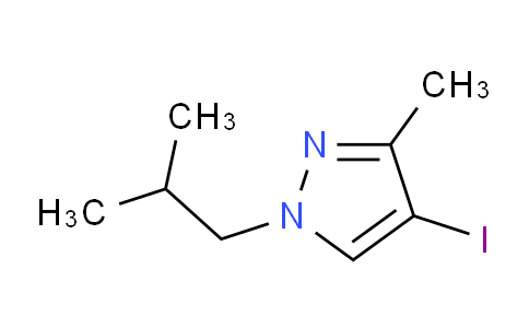 CAS No. 1354705-95-5, 4-Iodo-1-isobutyl-3-methyl-1H-pyrazole