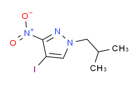 CAS No. 1354706-06-1, 4-Iodo-1-isobutyl-3-nitro-1H-pyrazole