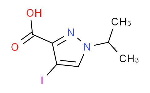 CAS No. 1217862-82-2, 4-Iodo-1-isopropyl-1H-pyrazole-3-carboxylic acid