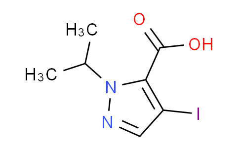 CAS No. 1354703-50-6, 4-Iodo-1-isopropyl-1H-pyrazole-5-carboxylic acid