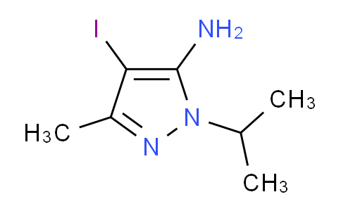 CAS No. 1248278-88-7, 4-Iodo-1-isopropyl-3-methyl-1H-pyrazol-5-amine