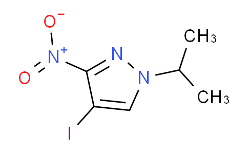 CAS No. 1354704-88-3, 4-Iodo-1-isopropyl-3-nitro-1H-pyrazole