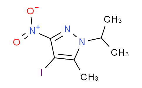 CAS No. 1354704-30-5, 4-Iodo-1-isopropyl-5-methyl-3-nitro-1H-pyrazole