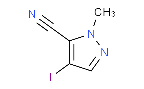 CAS No. 1354705-14-8, 4-Iodo-1-methyl-1H-pyrazole-5-carbonitrile