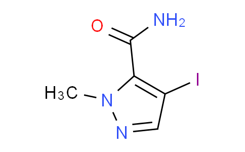 CAS No. 292855-29-9, 4-Iodo-1-methyl-1H-pyrazole-5-carboxamide