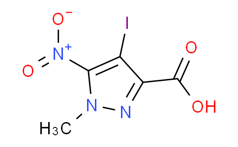 CAS No. 1354704-33-8, 4-Iodo-1-methyl-5-nitro-1H-pyrazole-3-carboxylic acid