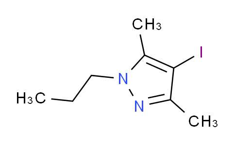 CAS No. 1354705-50-2, 4-Iodo-3,5-dimethyl-1-propyl-1H-pyrazole