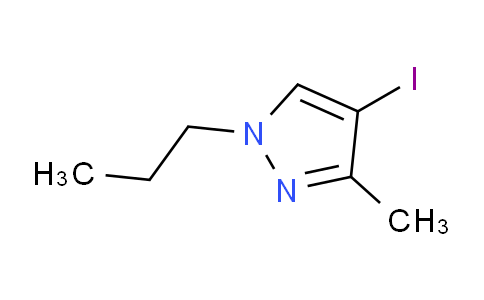 CAS No. 1354704-24-7, 4-Iodo-3-methyl-1-propyl-1H-pyrazole
