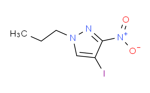 CAS No. 1354704-96-3, 4-Iodo-3-nitro-1-propyl-1H-pyrazole