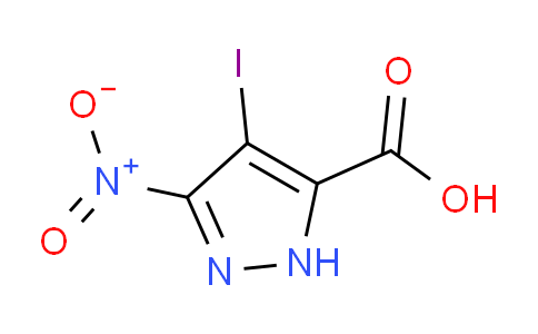 CAS No. 1621909-80-5, 4-Iodo-3-nitro-1H-pyrazole-5-carboxylic acid
