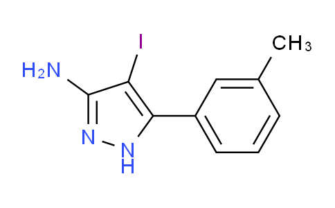 CAS No. 501100-29-4, 4-Iodo-5-(m-tolyl)-1H-pyrazol-3-amine