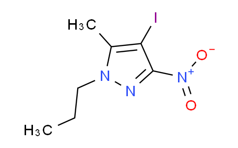 CAS No. 1354705-39-7, 4-Iodo-5-methyl-3-nitro-1-propyl-1H-pyrazole