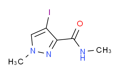 CAS No. 1354705-10-4, 4-Iodo-N,1-dimethyl-1H-pyrazole-3-carboxamide