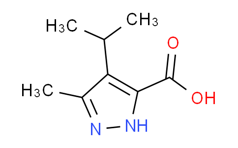 CAS No. 1479065-16-1, 4-Isopropyl-3-methyl-1H-pyrazole-5-carboxylic acid