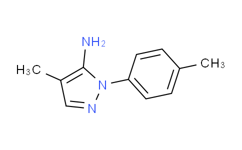 CAS No. 1448854-76-9, 4-Methyl-1-(p-tolyl)-1H-pyrazol-5-amine