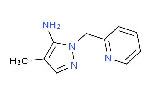 CAS No. 1152524-48-5, 4-Methyl-1-(pyridin-2-ylmethyl)-1H-pyrazol-5-amine
