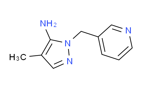 CAS No. 957513-31-4, 4-Methyl-1-(pyridin-3-ylmethyl)-1H-pyrazol-5-amine