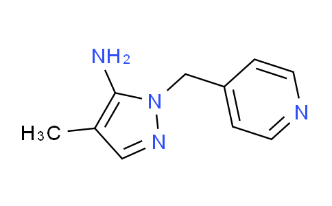 CAS No. 3524-52-5, 4-Methyl-1-(pyridin-4-ylmethyl)-1H-pyrazol-5-amine